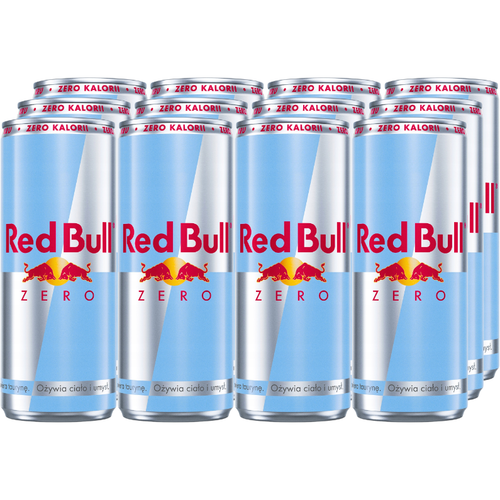 Red Bull Zero Napój energetyczny 250 ml x 12 sztuk na Arena.pl