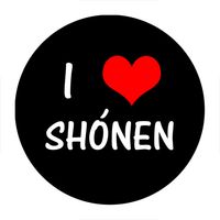 Przypinka I ♥ Shonen
