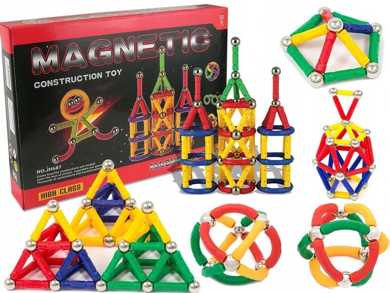 KLOCKI MAGNETYCZNE 53EL. zdjęcie 1