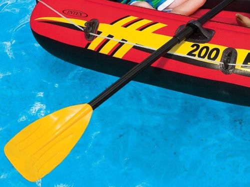 ZESTAW 2 WIOSŁA PLASTIKOWE SKŁADANE DO PONTONU 122CM INTEX 59623 na Arena.pl