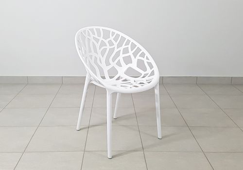 Krzesło ażurowe CX017 białe CENTREX na Arena.pl