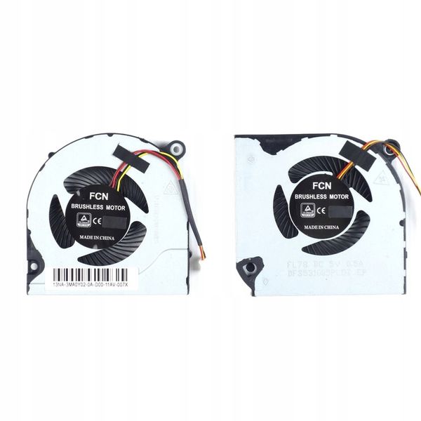 Wentylator Acer Nitro 5 CPU GPU AN515-54 AN515-43 zdjęcie 1