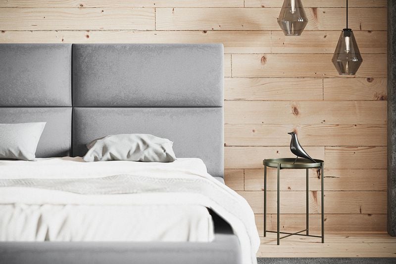 Łóżko tapicerowane LUX 3 90x200 ze Stelażem i pojemnikiem zdjęcie 7