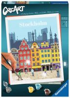 MALOWANIE CreArt Sztokholm Malowanie Po Numerach Ravensburger 23520 OBRAZ