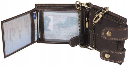 duży, skórzany portfel męski z systemem rfid - always wild na Arena.pl