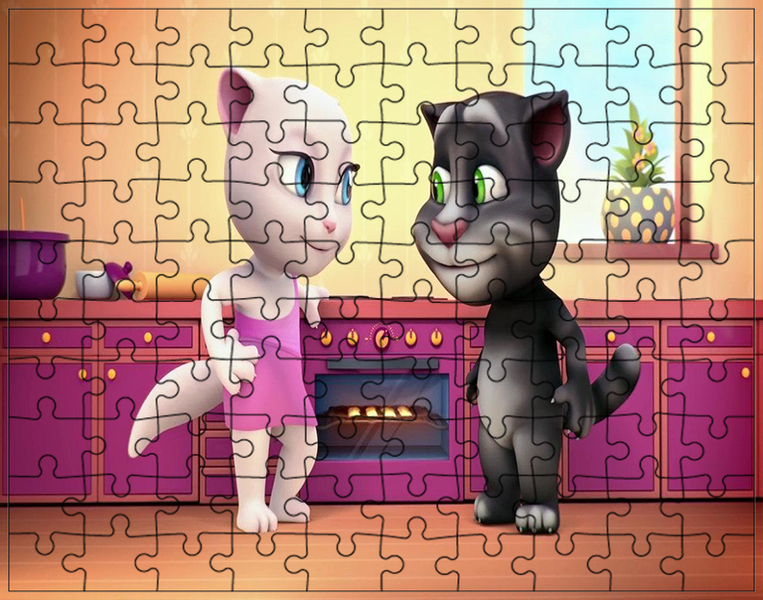 Puzzle Gadający Kot zdjęcie 1