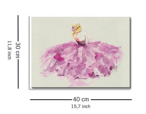 Amelie - Obraz na płótnie 40x30 cm na Arena.pl