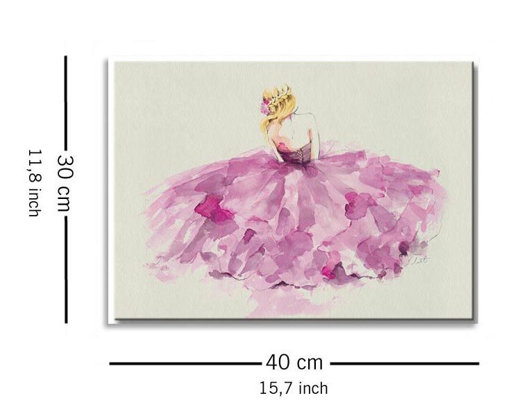 Amelie - Obraz na płótnie 40x30 cm zdjęcie 6