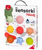 Sensorki 8szt. Pastelowe TULLO 497 Pastelowe piłeczki sensoryczne PL