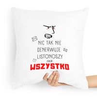 Poduszka Prezent Dla Listonosza Nic Tak Nie Z Nadrukiem Ze Zdjęciem