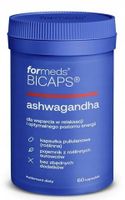 ForMeds BICAPS ASHWAGANDHA 60 caps. PAMIĘĆ STRES