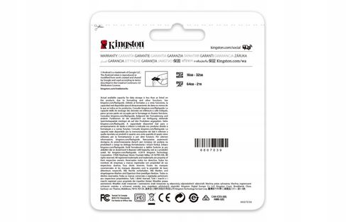 Karta 64GB micro-SD Kingston Canvas Go Plus 170/70 na Arena.pl