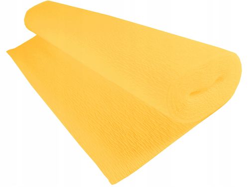 bibuła krepina 50x250cm 180gr 17e/5 żółta 0508 na Arena.pl