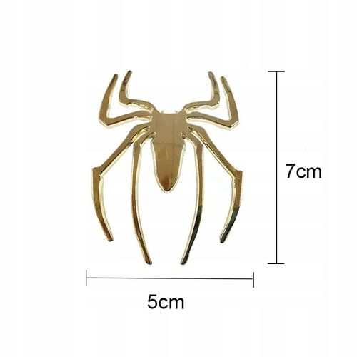 Emblemat 3D Spider Man Pająk Tuning Chrom Tuning na Arena.pl