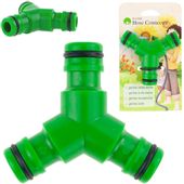 TRÓJNIK SZYBKOZŁĄCZKA WĘŻA OGRODOWEGO ROZGAŁĘŹNIK