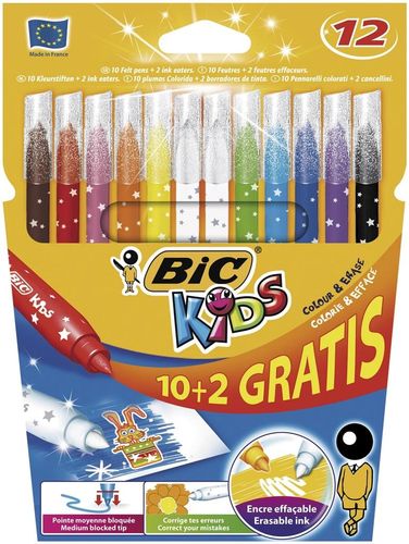 flamastry 12kol. bic kids magic 10+2 4085 na Arena.pl