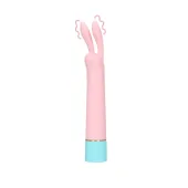 loveline mini kroliczek usb arctic blue - kompaktowy wibrator