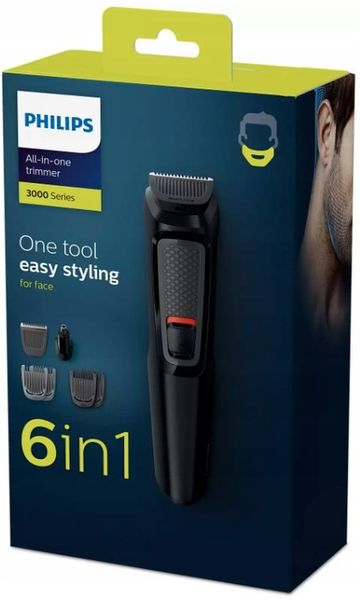 MASZYNKA GOLARKA PHILIPS TRYMER WŁOSY BRODA BEZPRZEWODOWA DO ZAROSTU + ETUI zdjęcie 11