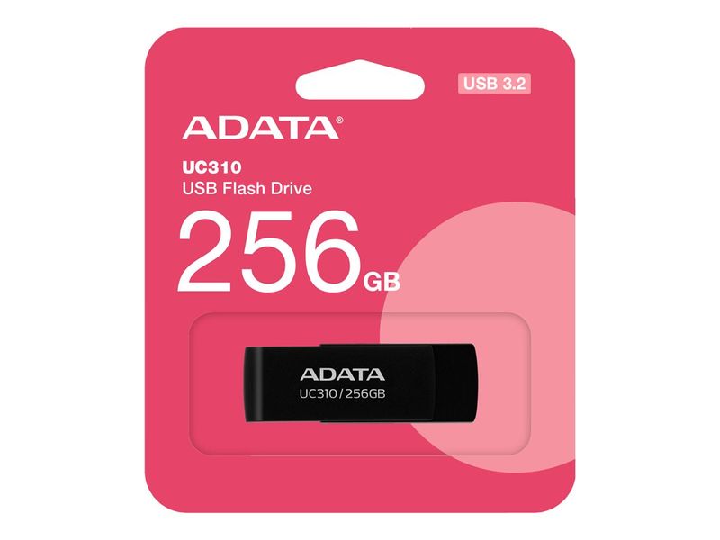ADATA Pendrive UC310 256 GB USB 3.2 Gen1 Czarny zdjęcie 1