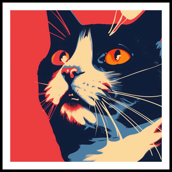 Plakat 90x90cm Szok zdjęcie 3