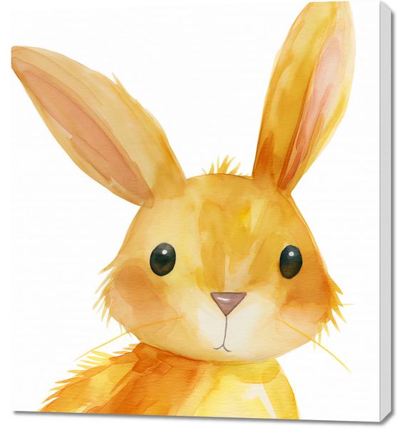 Obraz 90x100cm Słodki Zajączek zdjęcie 1