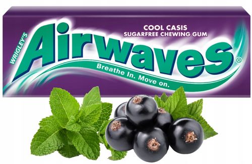 Airwaves Cool Cassis 10 drażetek/14g X30 na Arena.pl