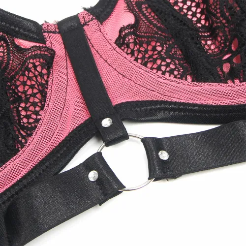 subblime 955588 komplet pink skora lakierowana siateczka l/xl na Arena.pl