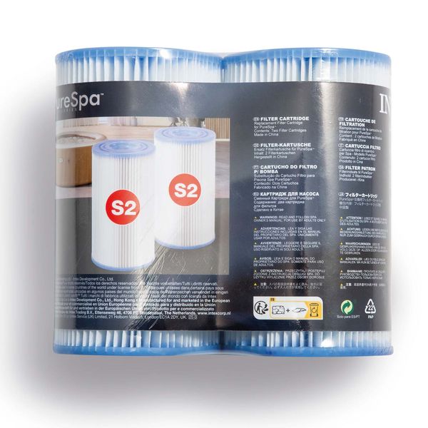 Filtr do pompy Pure SPA 2 szt typ S2 Intex 20912 zdjęcie 1