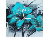 40X40CM ZEGAR MAKOWY DUET NR 6 OBRAZ