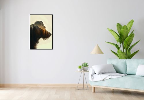 Plakat 53x81cm Psi Duch Lasu na Arena.pl