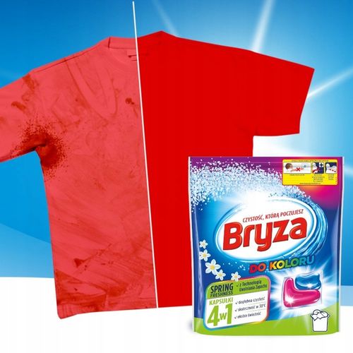 Bryza 4w1 Spring Freshness Kapsułki do prania koloru 60 sztuk na Arena.pl