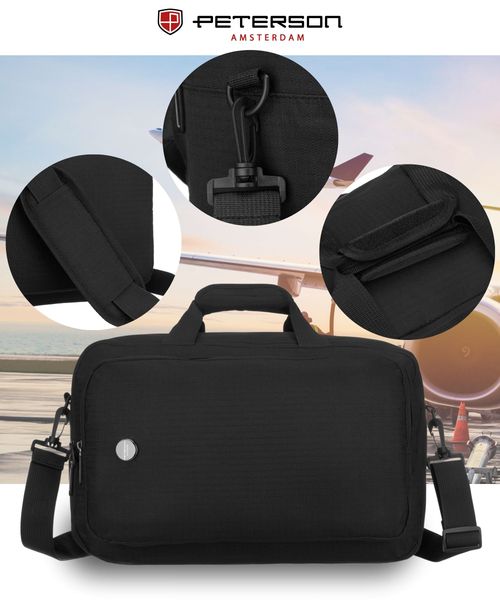 plecak ptn wrona-9638 black zdjęcie 7