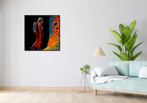 Plakat 80x80cm Eksplorator Nowych Światów na Arena.pl