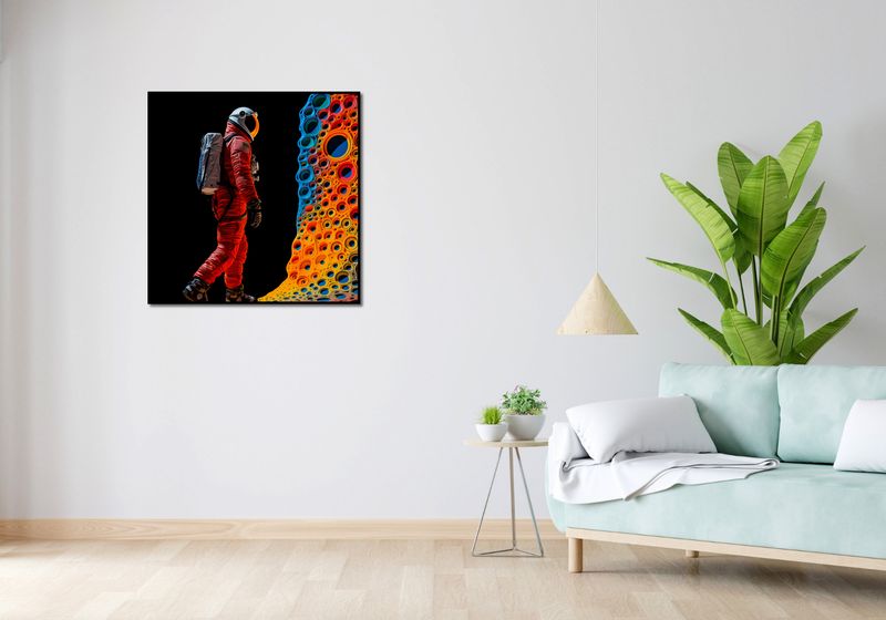 Plakat 80x80cm Eksplorator Nowych Światów zdjęcie 4