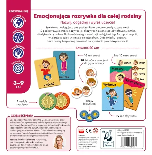 Gra edukacyjna. Co za emocje! na Arena.pl