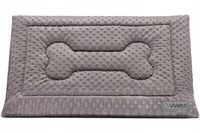 Miękkie pluszowe MINKY legowisko dla psa mata 100x70 posłanie poduszka duże