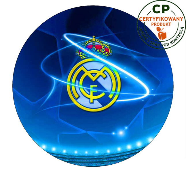 Opłatek na tort Real Madryt zdjęcie 1
