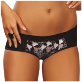 SEKSOWNE MAJTKI DAMSKIE Z HAFTEM ELEGANCKIE MAJTKI L