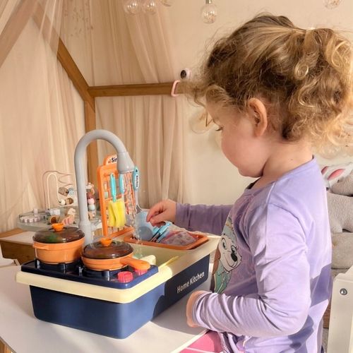 zlewozmywak ZLEW KRAN WODA ZESTAW AKCESORIA GOTOWANIE WARZYWA GARNKI WOOPIE na Arena.pl