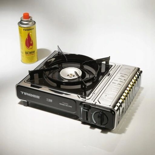 Kuchenka turystyczna +GAZ x 4 szt. TS-265 PIKNIK KAMPING PLENER zdjęcie 7