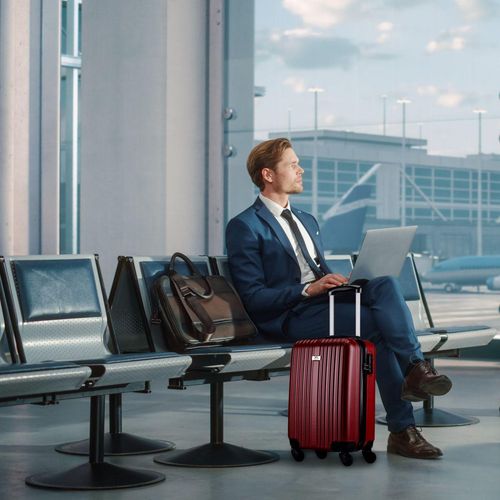 ZESTAW 2 WALIZEK 18 i 26 CALE SLAZENGER RED WINE na Arena.pl