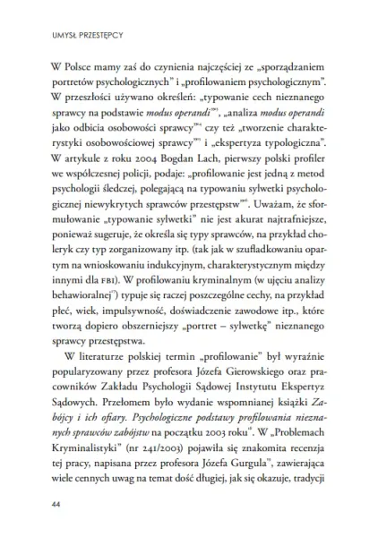 Umysł przestępcy. Tajniki kryminalnego profilowania psychologicznego zdjęcie 15