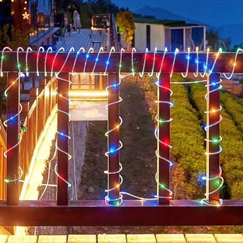 WĄŻ Świetlny 20m LED LAMPKI CHOINKOWE MULTIKOLOR KOLOROWY na Arena.pl