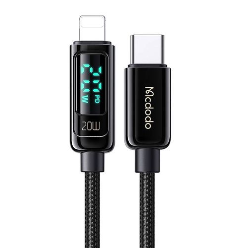 mcdodo digital pro kabel usb-c lightning 20w 1,2m na Arena.pl
