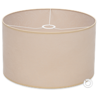 Abażur 40x25 cm beżowy Cerlux – klasyczny do lamp stojących i wiszących E14