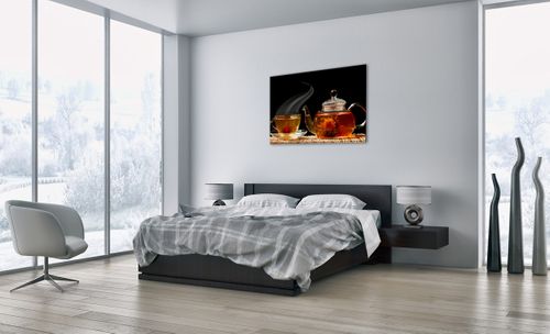 Obraz Na Płótnie - Herbata Napar  - 100X70 Cm - Aa100X70-2253 na Arena.pl