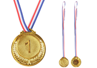 Złoty Medal Pierwsze Miejsce Nagroda Trofeum Cynkowy 6,5cm