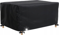 Pokrowiec Ogrodowy na Meble Namiot Wodoszczelna Torba 245x145x71cm Czarny