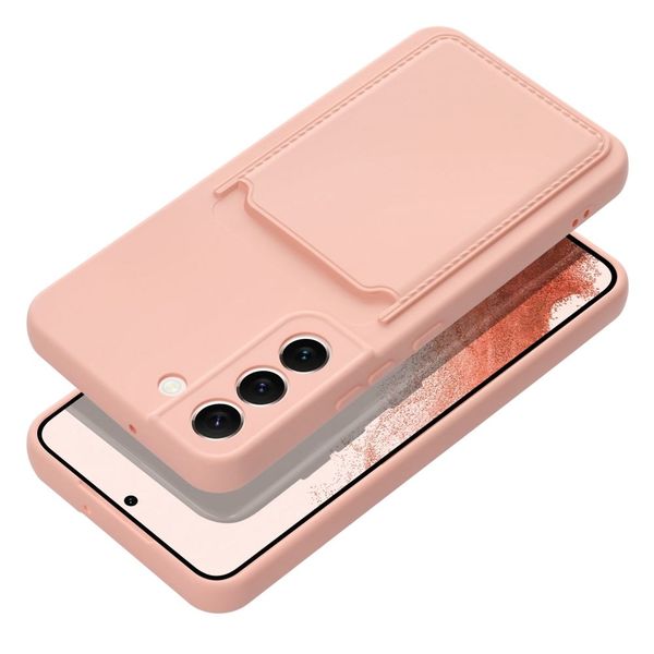 Futerał CARD CASE do SAMSUNG A35 5G różowy zdjęcie 1