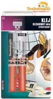 klej epoksydowy bezbarwny 2*12ml 1min. - tq e-358